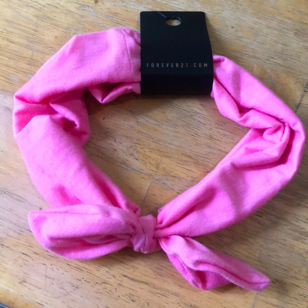Pink headband